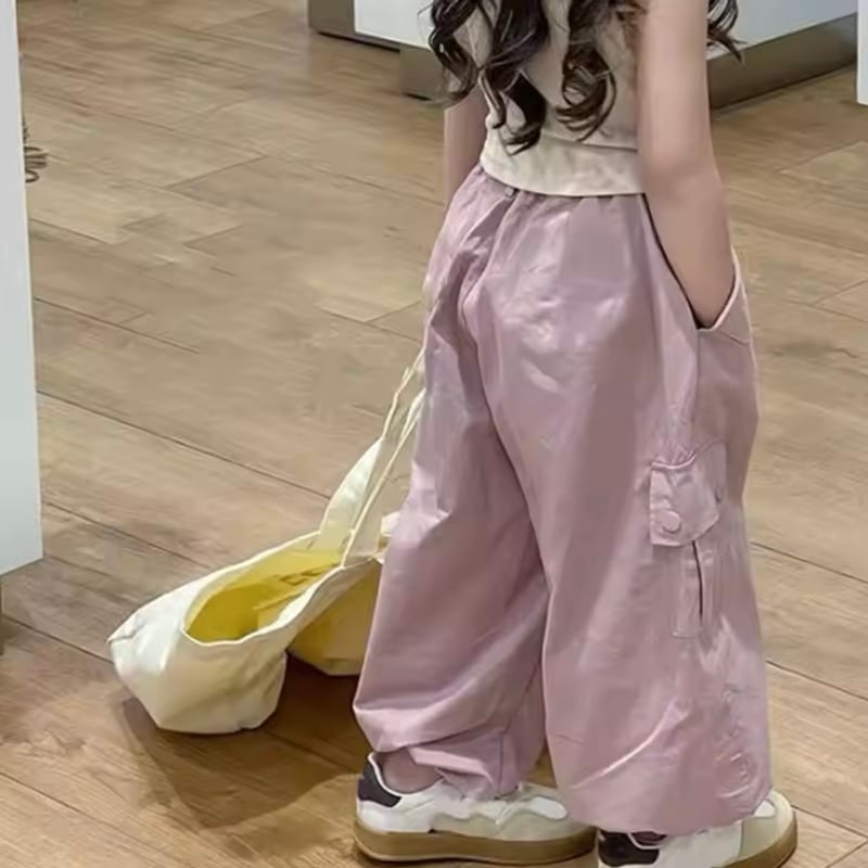 kids ダスティピンクカーゴパンツ(679) | こどもふく🧸mocokids