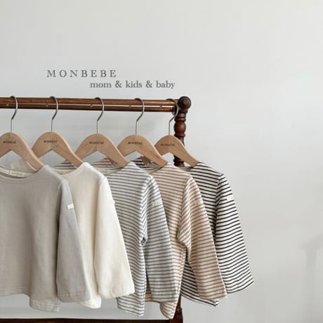 即納【monbebe】Saint cotton Tshirt (mo039)