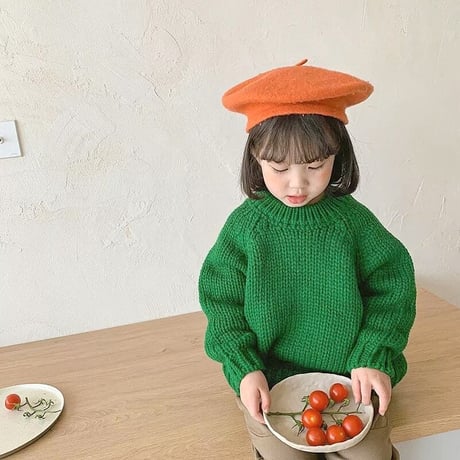 4color ぽってりシルエットセーター(1818)
