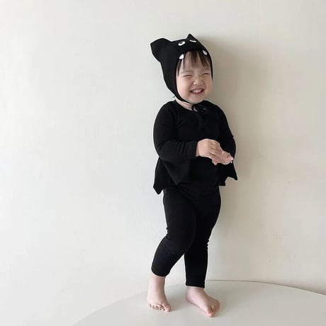 Halloweenコウモリセットアップ(3209)