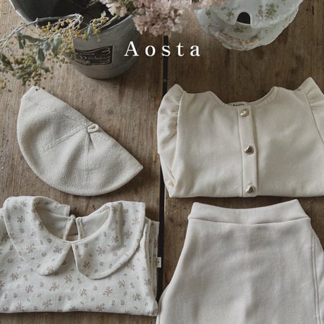 即納【Aosta】Lovely Cardigan (a23)