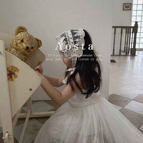 即納【Aosta】camellia tutu dress(2980)