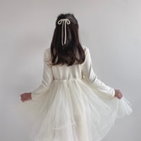kids 3color シンプルチュールワンピース(1146)