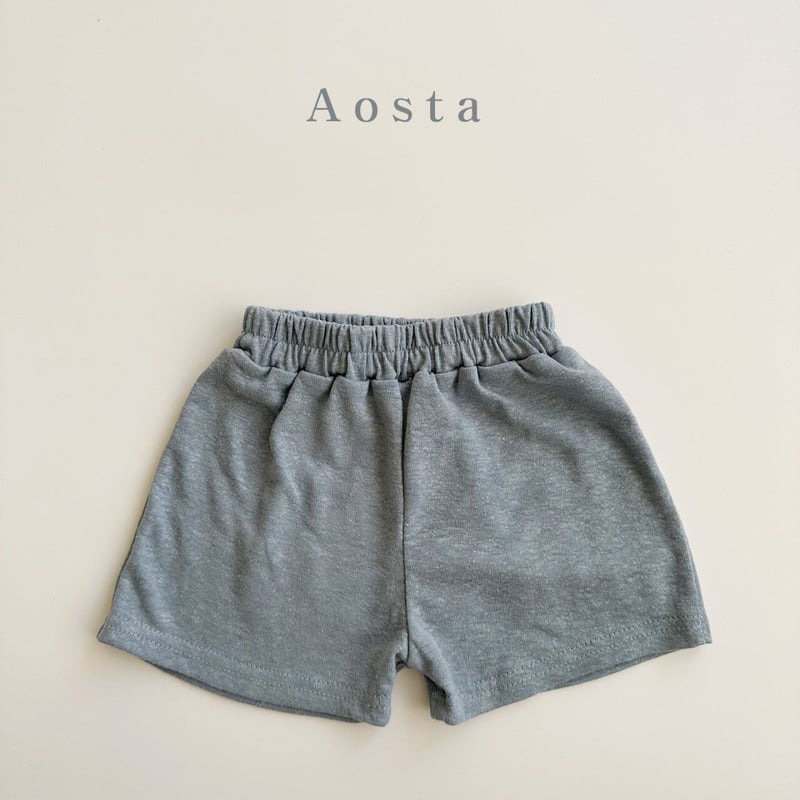 即納【Aosta】リネンショートパンツ(2954) | こどもふく moco kids