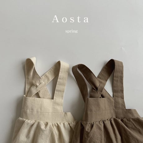即納【Aosta】Baguette Suspender  onepiece (a12)