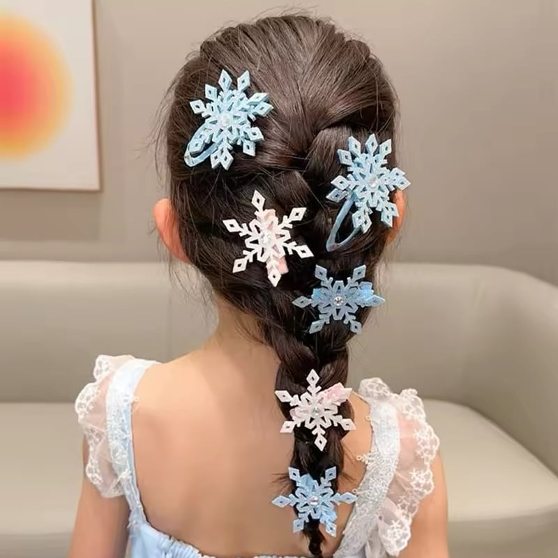 雪の結晶ヘアピン(767) | こどもふく moco kids 雪の結晶ヘアピン(767) | こどもふく moco kids