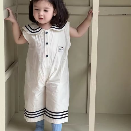 セーラーノースリーブオーバーオール(1319)