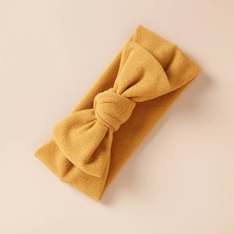 14color ウール生地リボンヘアバンド(1511)