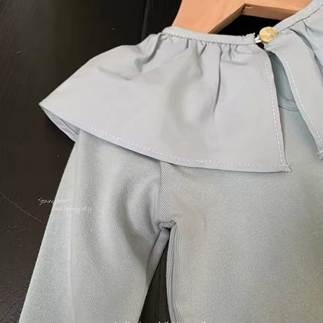 jennybebe 3color BIGフリルブラウス(732)