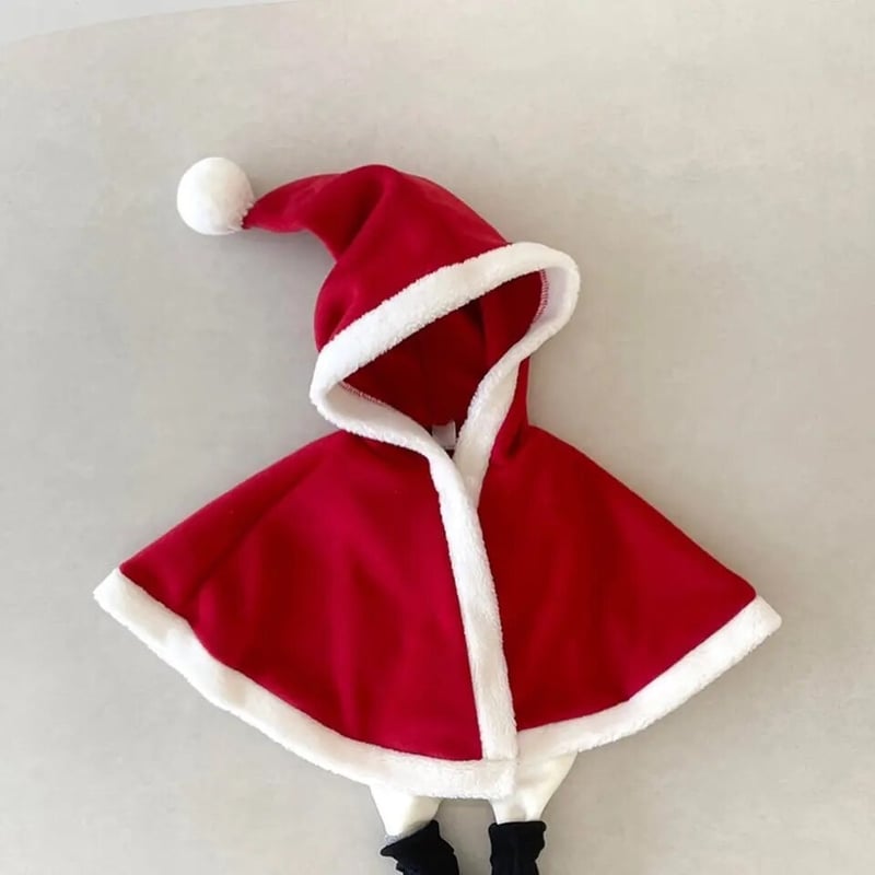 サンタ×トナカイ×ツリーXmasポンチョ(2425) | こどもふく moco kids