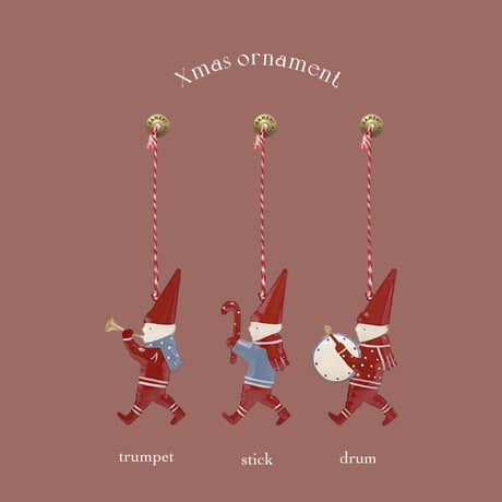 Xmas ornament小人(437)