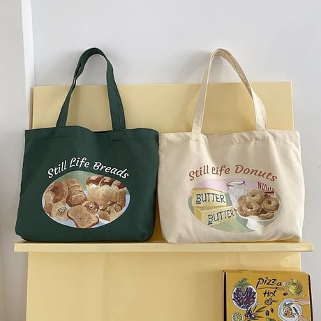 2color donuts × breadトートバッグ(2712)