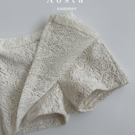 即納【Aosta】lovely skirt pants(2950)