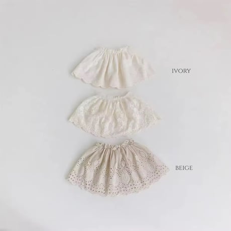 cotton laceスカート(1265)