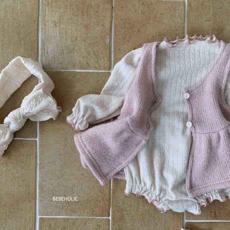 即納【BEBE HOLIC】jacquard mellow suit(b57)