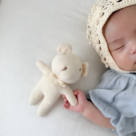 即納【monbebe】organic cotton doll (mo22)