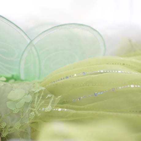 green fairy wingドレス(590)