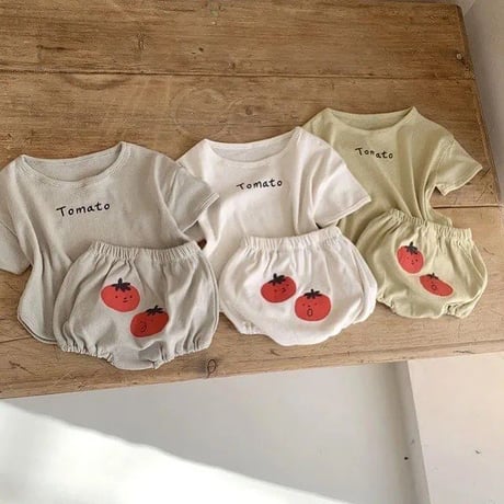 3color Tomatoブルマセットアップ(2695)