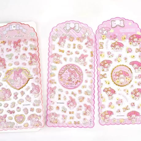 キャラクターpinkぷっくりシール1P(1572)