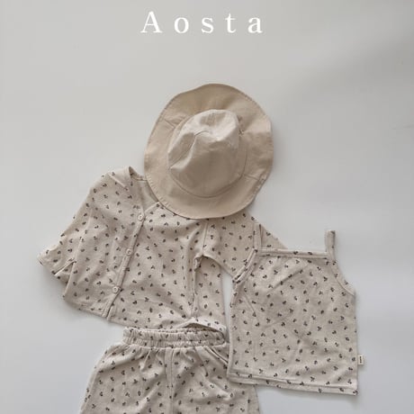 即納【Aosta】リネンカーディガン(2955)