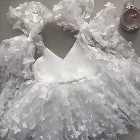 butterfly long stringチュールドレス(1056)
