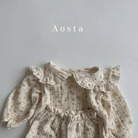 即納【Aosta】Lina blouse (a47)