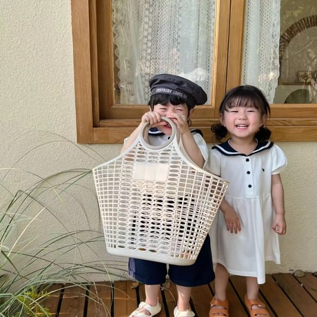 boy & girl セーラーお揃いワンピースorセットアップ(1261)
