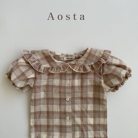即納【Aosta】Lina blouse(2996)