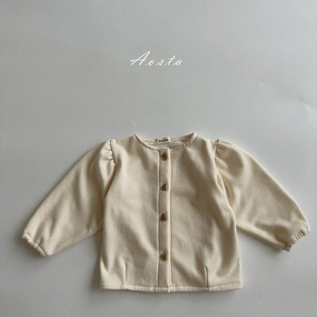 即納【Aosta】Lovely Cardigan (a23)