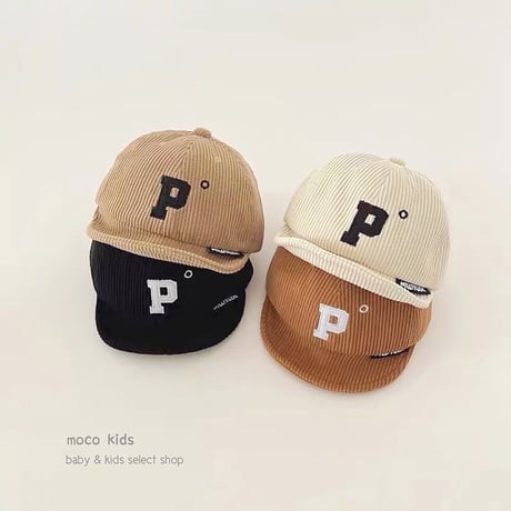 6color P°コーデュロイ帽子(094)