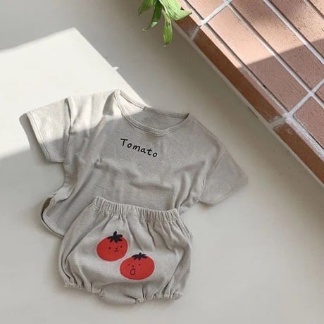 3color Tomatoブルマセットアップ(2695)