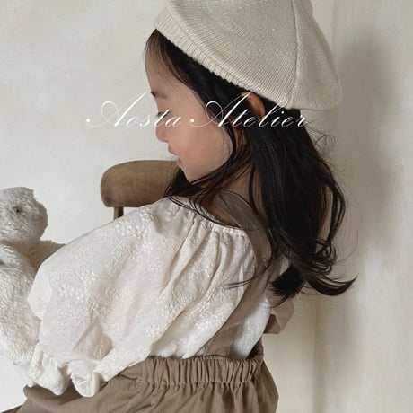 即納【Aosta】knit beret (a19)