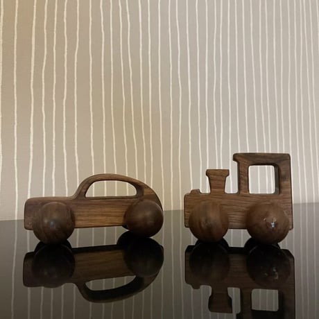 maple×walnut 木製ミニカー(234)