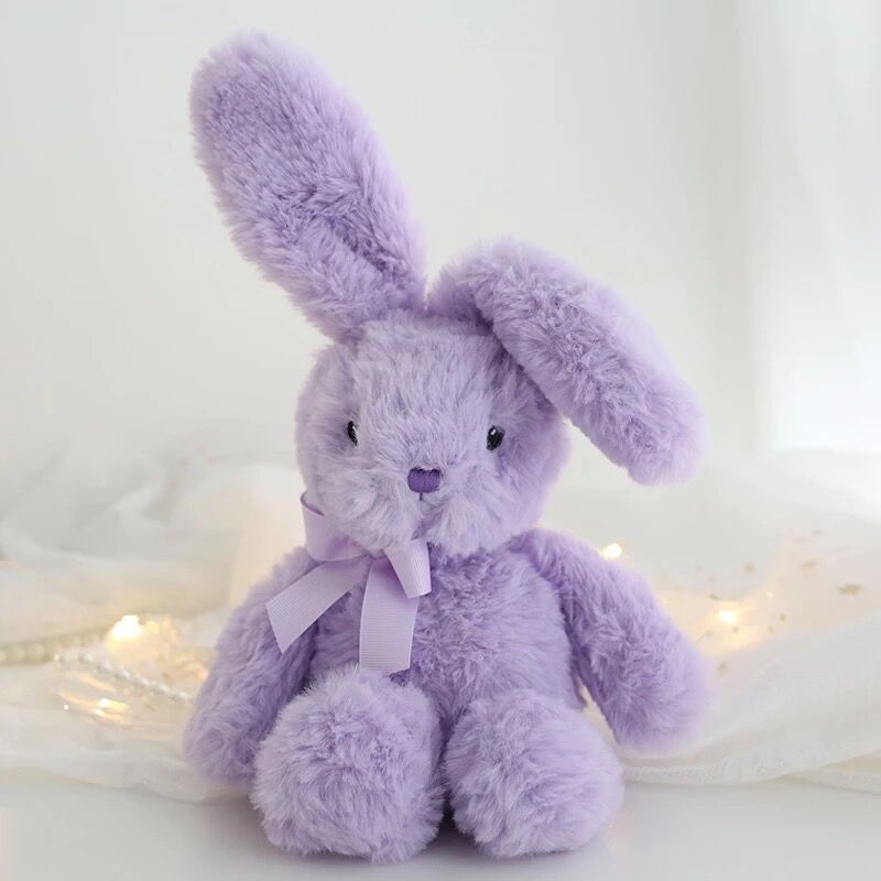 パープルバニーぬいぐるみ(046) | こどもふく moco kids