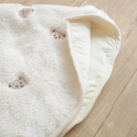 4color ふわふわ刺繍ポンチョ(1971)