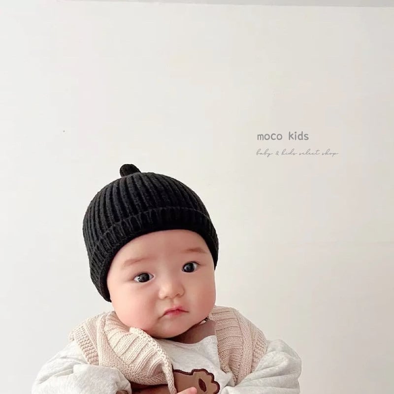 9color とんがりニット帽(126) | こどもふく moco kids