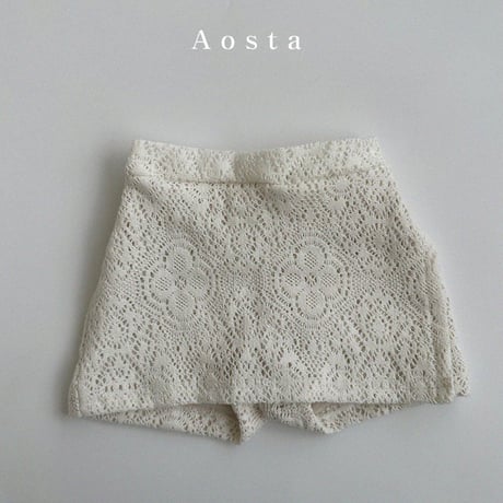 即納【Aosta】lovely skirt pants(2950)