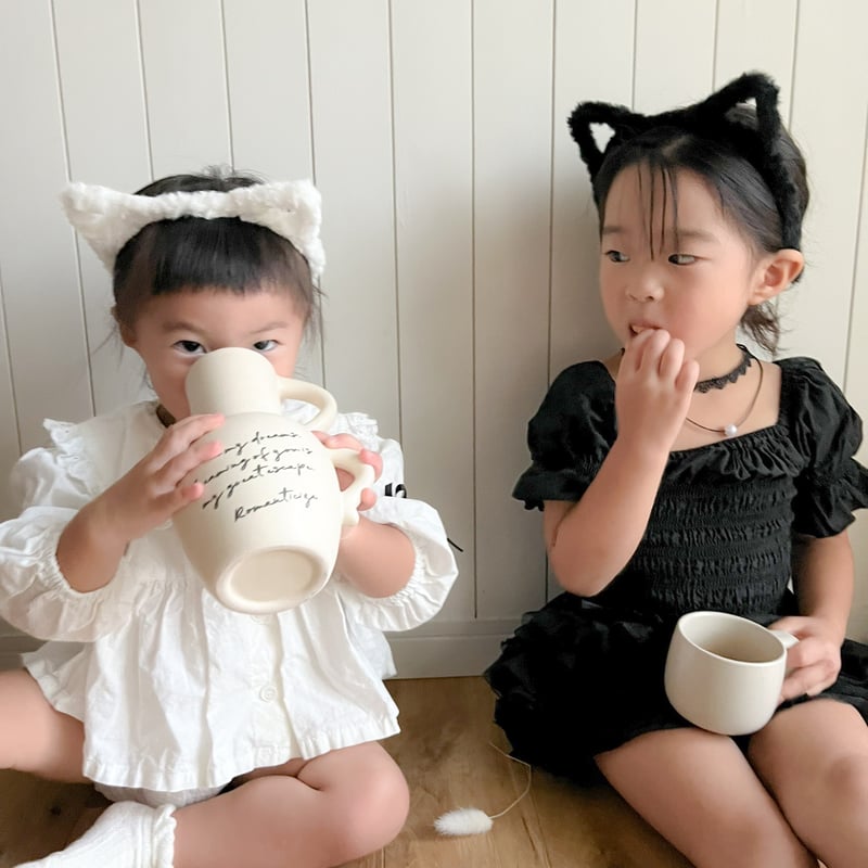 即納あり◇4color もこもこねこ耳カチューシャ(727) | こども