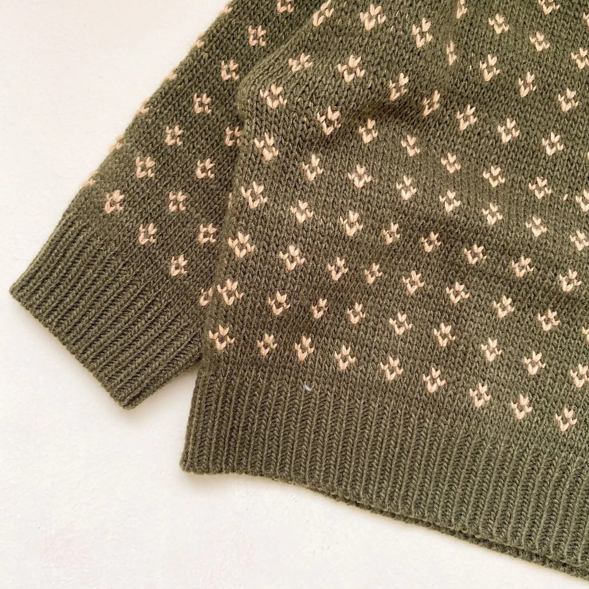 2color レトロニットセーター(3338) | こどもふく moco kids 2color レトロニットセーター(3338) | こどもふく moco kids
