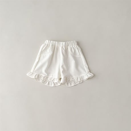 hem frill ショートパンツ(3173)