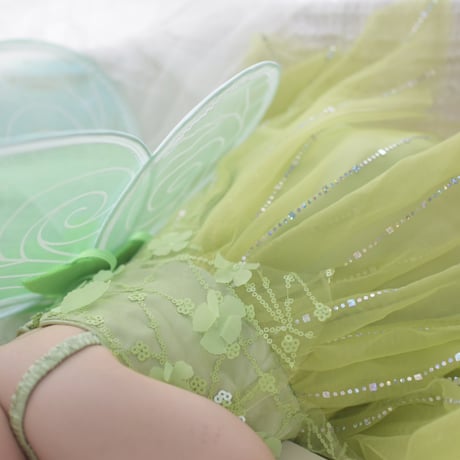 green fairy wingドレス(590)
