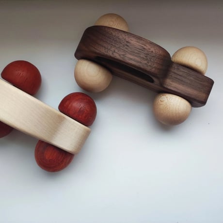 maple×walnut 木製ミニカー(234)