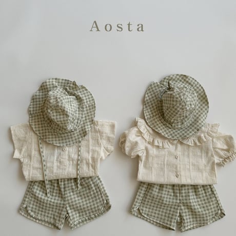 即納【Aosta】petar shirt(2998)
