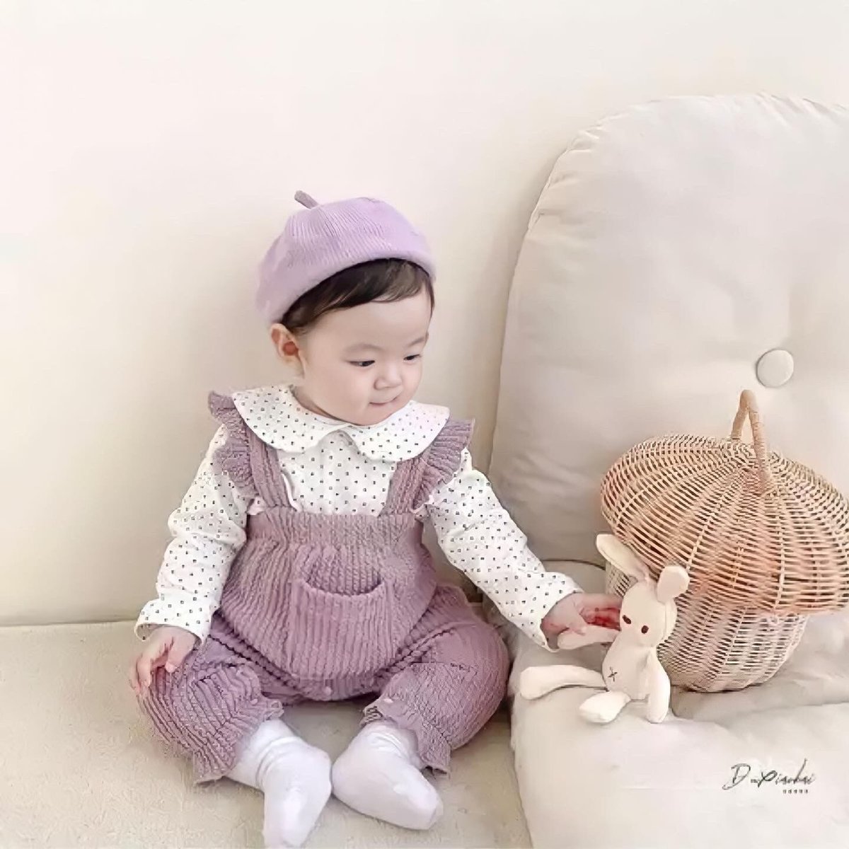 ちびぬいちゃんのタートル＆サロペット 1353