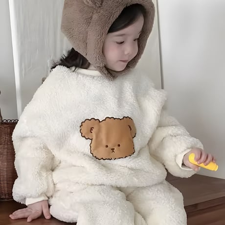 2color もふもふくまセットアップ(772)