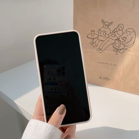 レトロチョコレートくまiPhoneケース(1625)