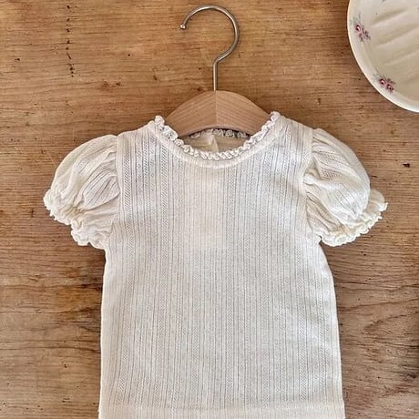 即納【The Beige】puff Tshirt(2742)