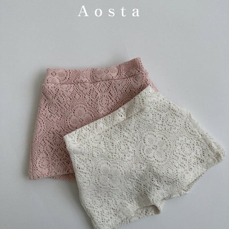 即納【Aosta】lovely skirt pants(2950)