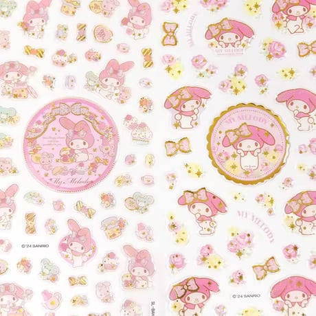 キャラクターpinkぷっくりシール1P(1572)