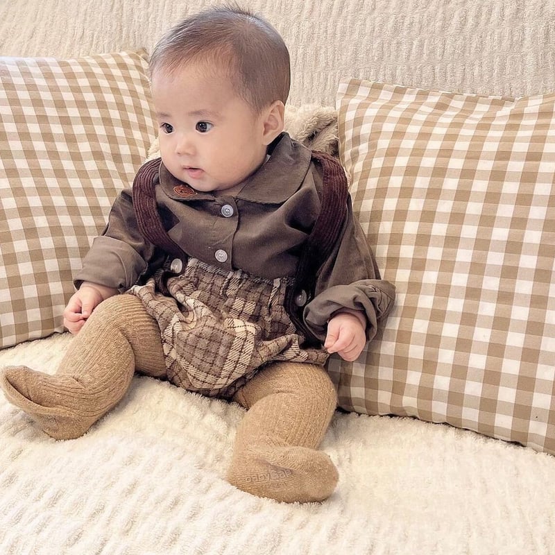 くま襟ポイント刺繍シャツ(2299) | こどもふく moco kids くま襟ポイント刺繍シャツ(2299) | こどもふく moco kids
